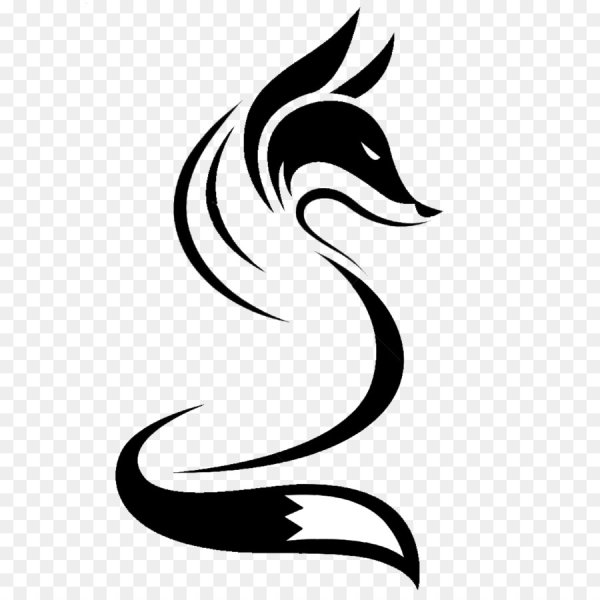 Стилизованная лиса