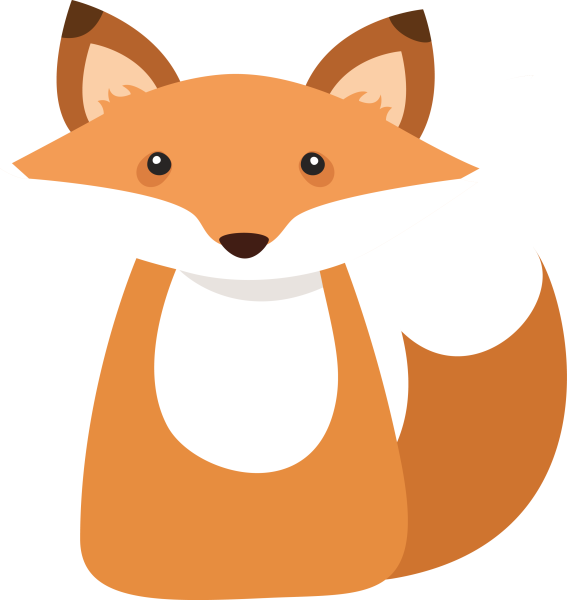 Лисенок рисунок