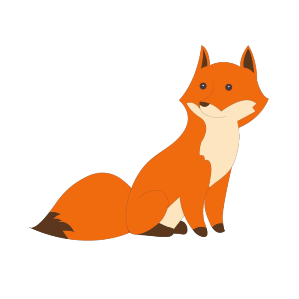 Лисичка картинка для детей