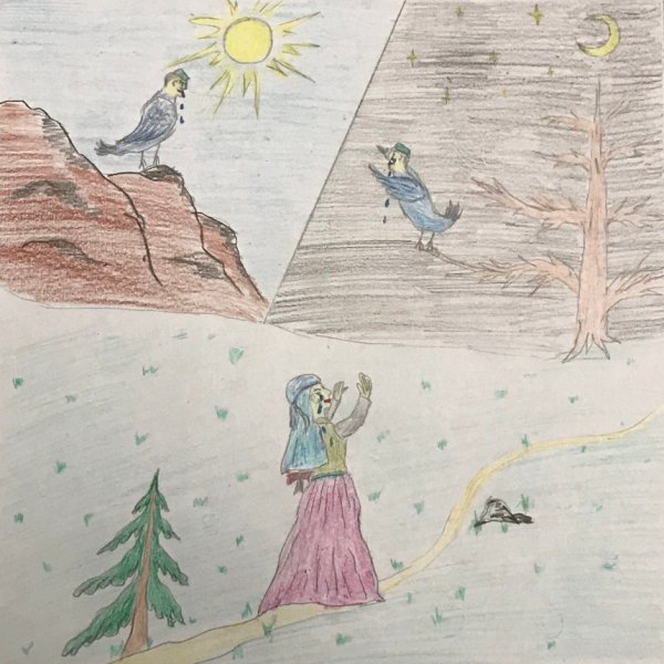 Сак-сок бәете рисунок