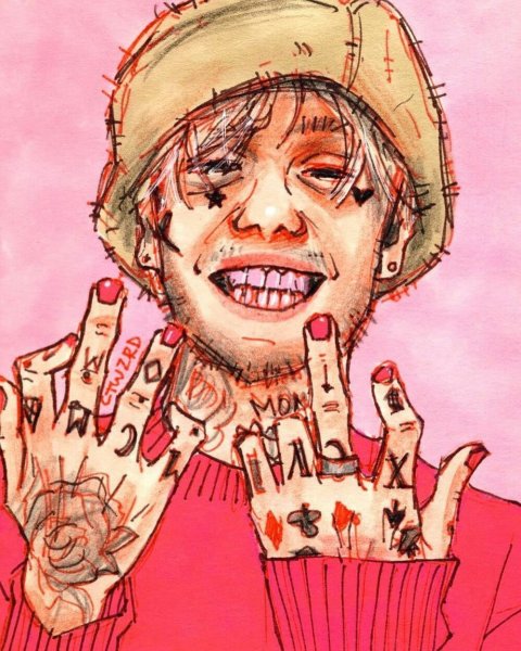 Лил пип арты