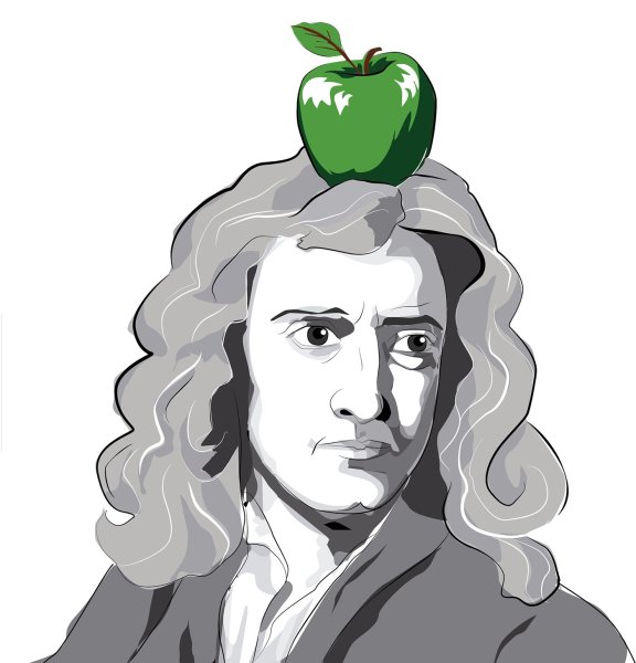 Исаак Ньютон картины