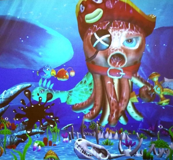 Ожившие рисунки аттракцион