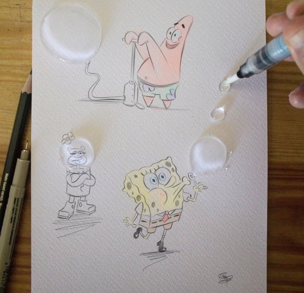 Оживлять свои рисунки