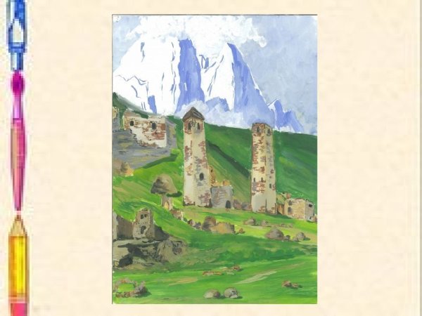 Рисунки на тему день чеченского языка