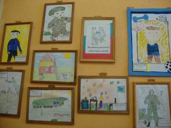 Мой папа Супергерой рисунок