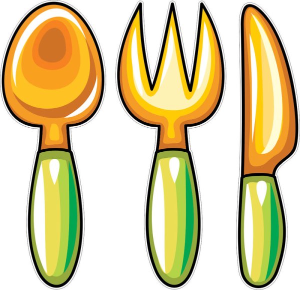 Вилки мультяшные