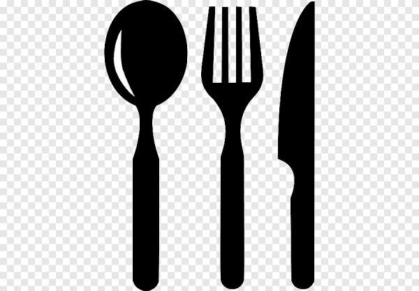 Силуэт столовых приборов
