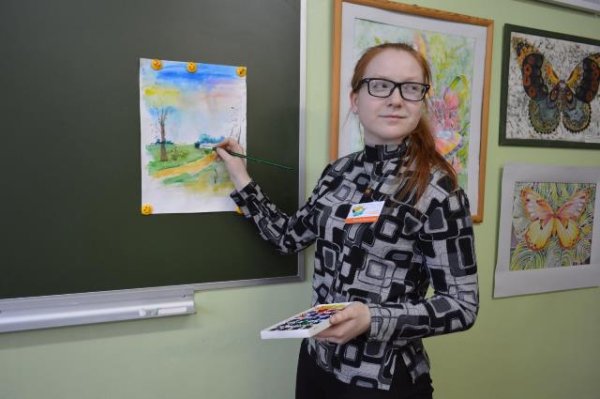 Рисование в педагогическом училище