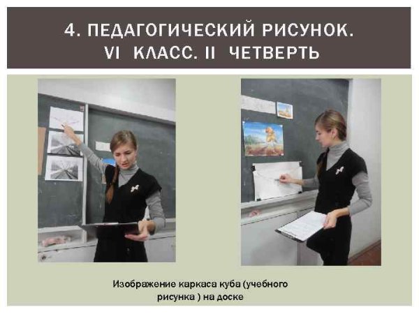 Педагогический рисунок на доске