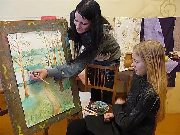 Рисование в художественной школе