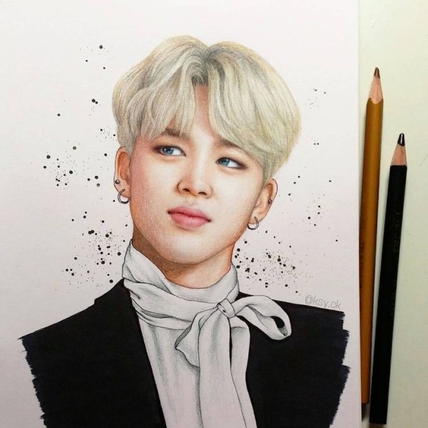 Портреты БТС Чимин