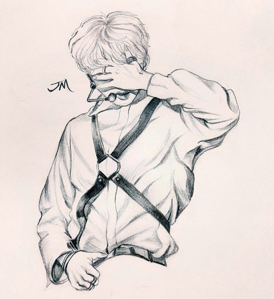 Рисунки БТС Чимин