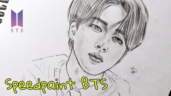 Срисовать БТС 2021 Чимин