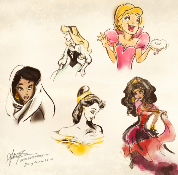 Тинкербелл рисунок