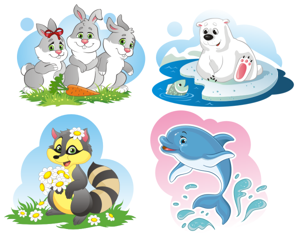 Мультяшные животные