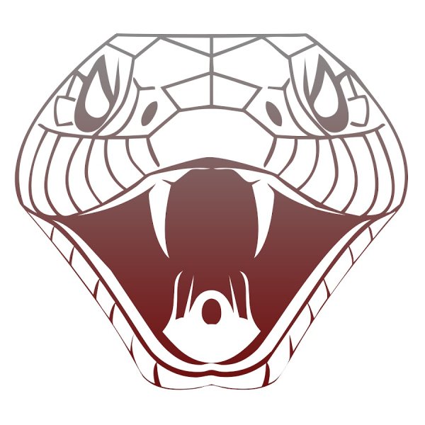 Тату голова кобры