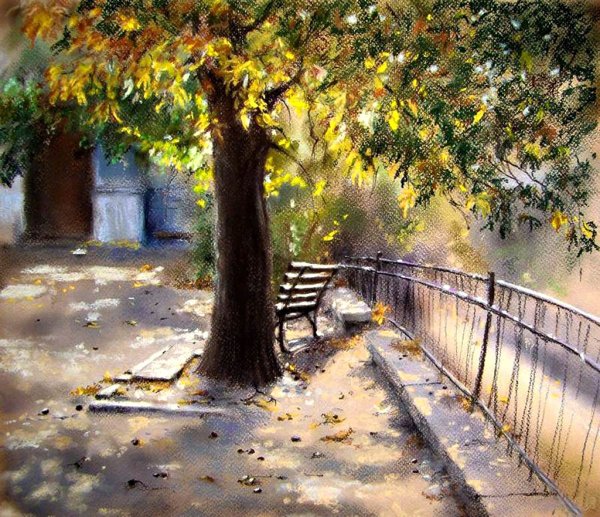 Живопись пейзаж Юшина Елена