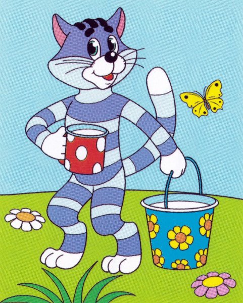 Герои Простоквашино кот Матроскин