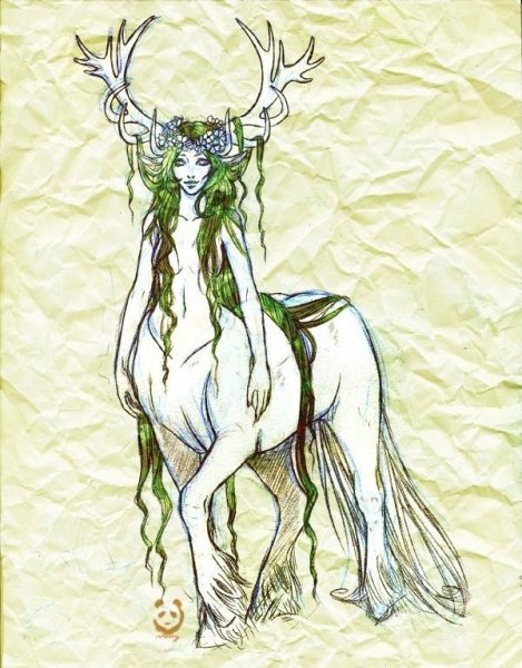 Мифические существа рисунки