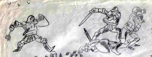 Иллюстрация к балладе три сына