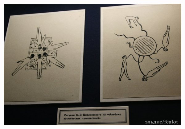Альбом космических путешествий Циолковского