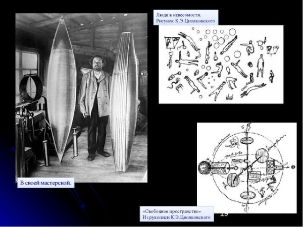 Циолковский Невесомость