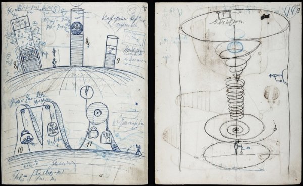 Циолковский рисунок