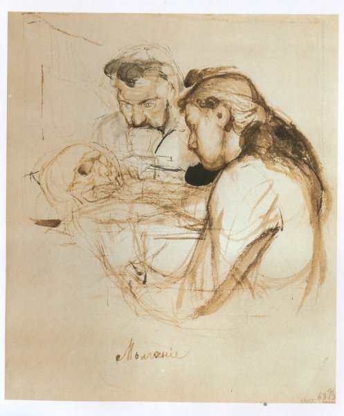 Врубель пирующие римляне 1883