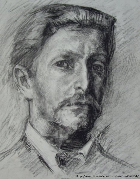Врубель Михаил Александрович автопортрет
