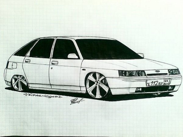 Рисунки БПАН ВАЗ 2114