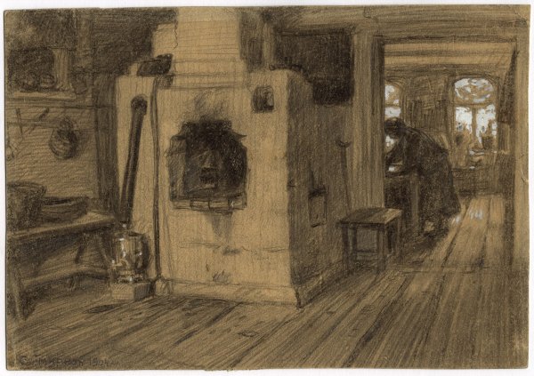 Бабий угол в избе