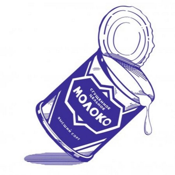 Банка сгущенки вектор