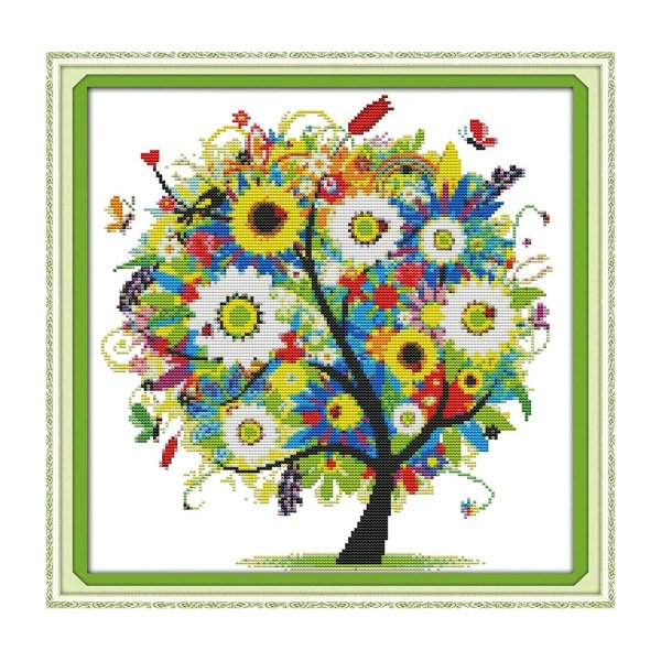 Вышивка дерево счастья