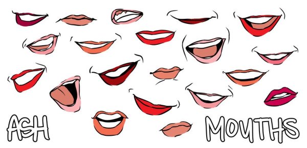 Улыбка референс