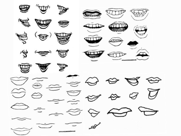 Рот рисунок