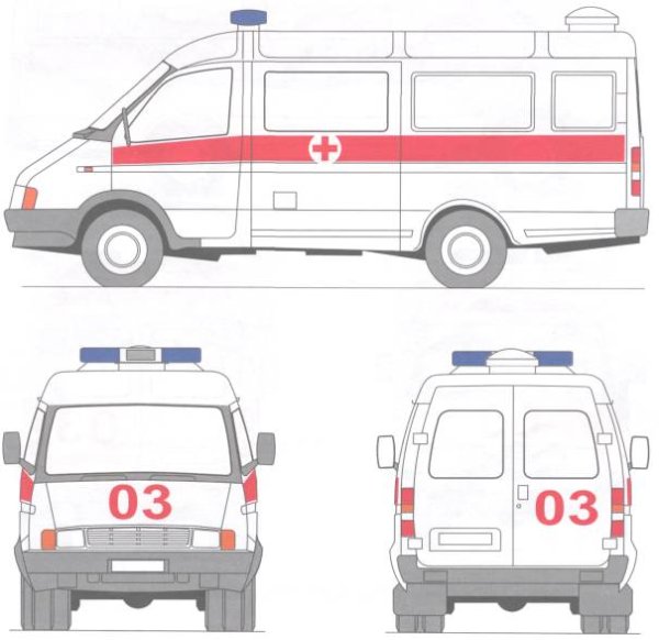 Специальные цветографические схемы ПДД