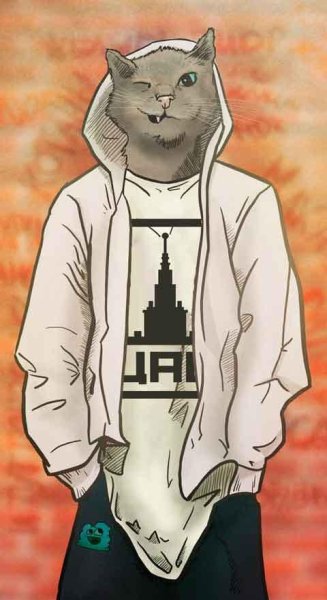 Необычные стили рисования котов