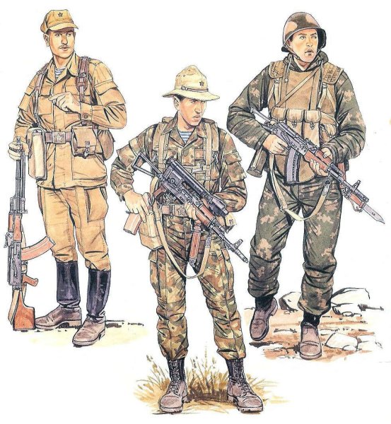 КЗС костюм в Афганистане