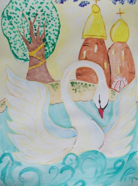 Царь Салтан и Царевна лебедь иллюстрации