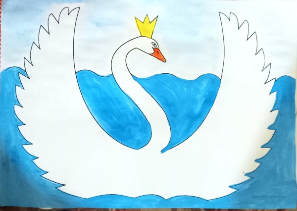 Царевна лебедь для детей