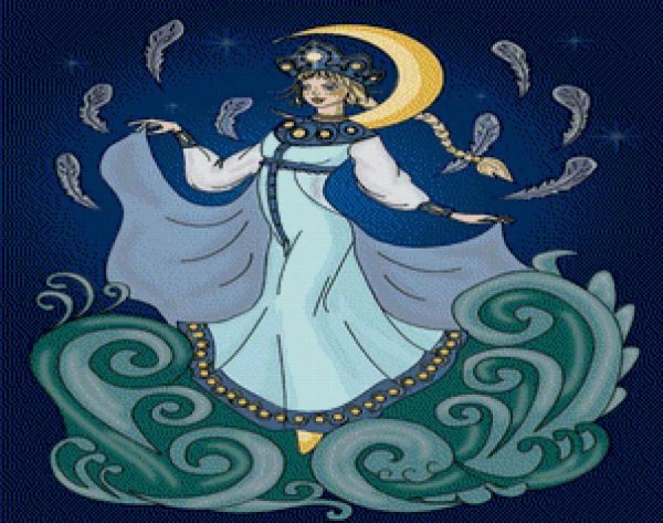 Царица лебедь из сказки о царе Салтане