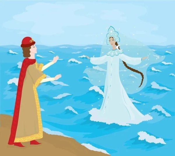 Лебебит из сказки о царе Салтане