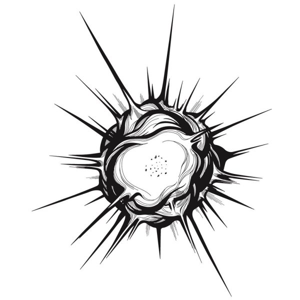 Взрыв эскиз