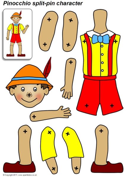 Герои Буратино Пьеро