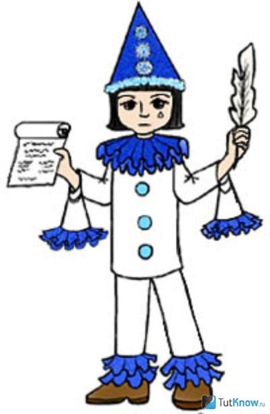 Комедия дель арте персонажи Пьеро