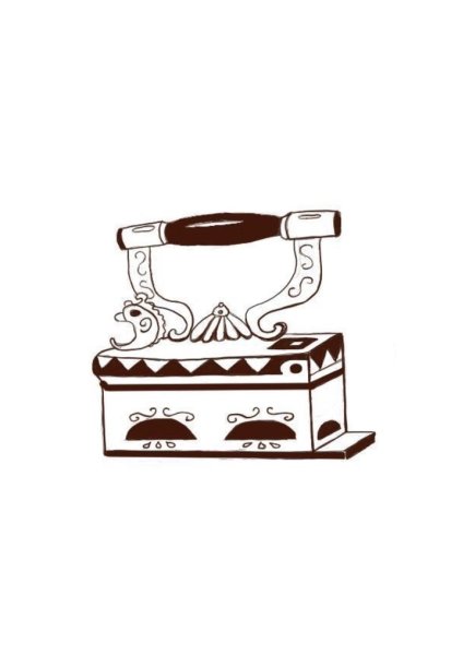 Стилизованный утюг