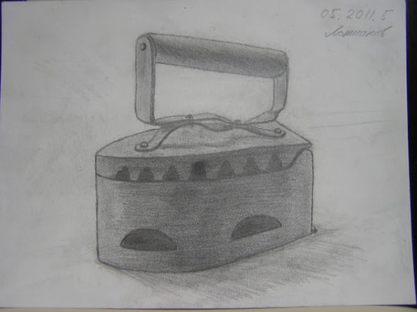 Рисунок на тему старинные вещи