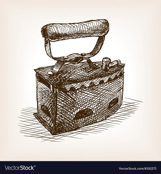 Старый утюг