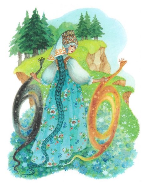 Павел Бажов голубая змейка